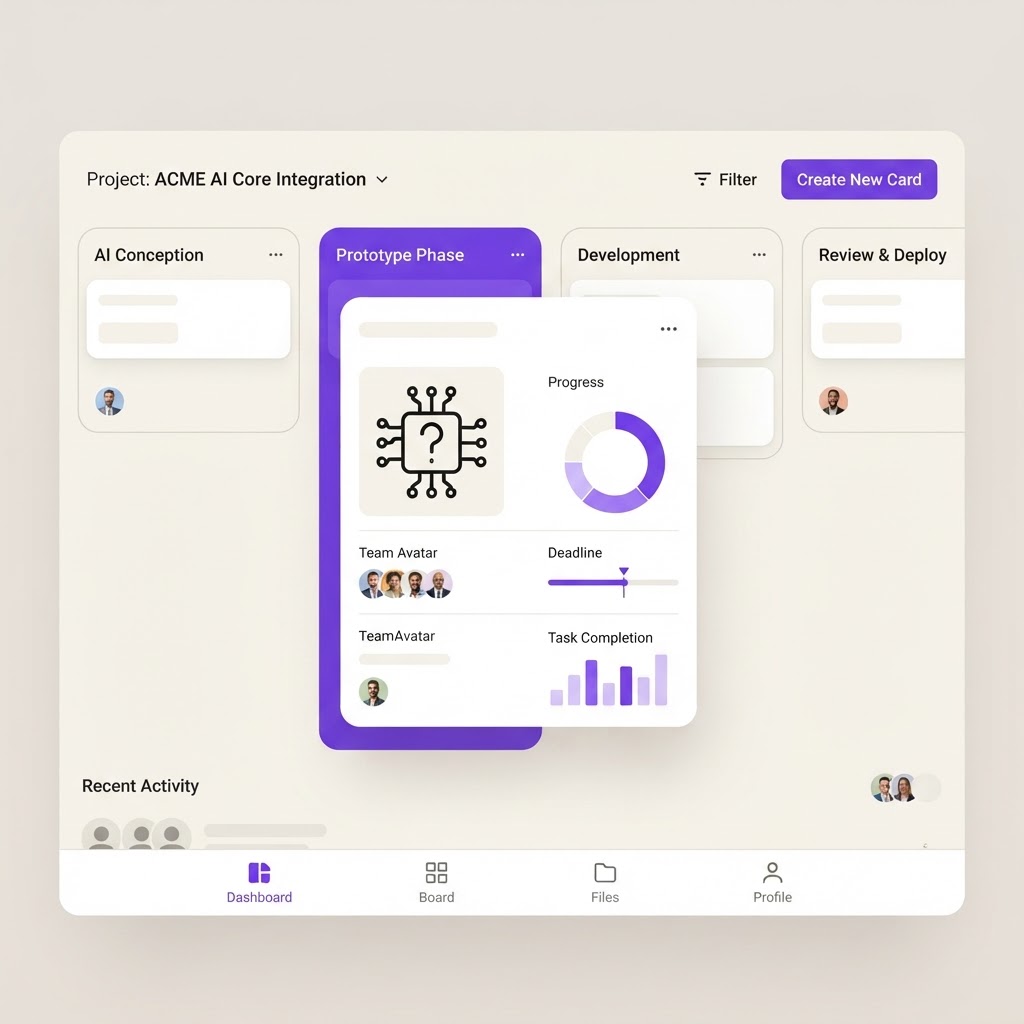 AI Project Management Dashboard