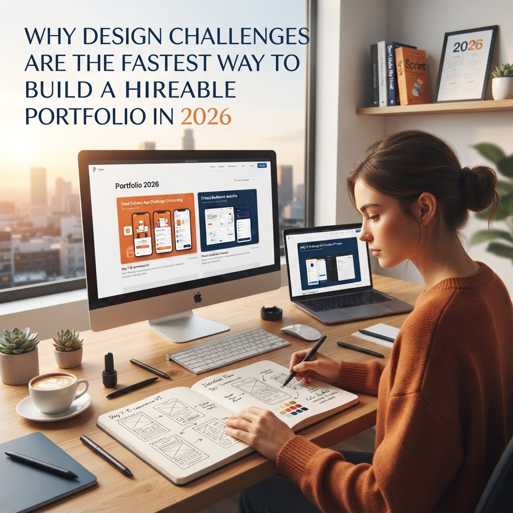 Why Design Challenges Are the Fastest Way to Build a Hireable Portfolio in 2026