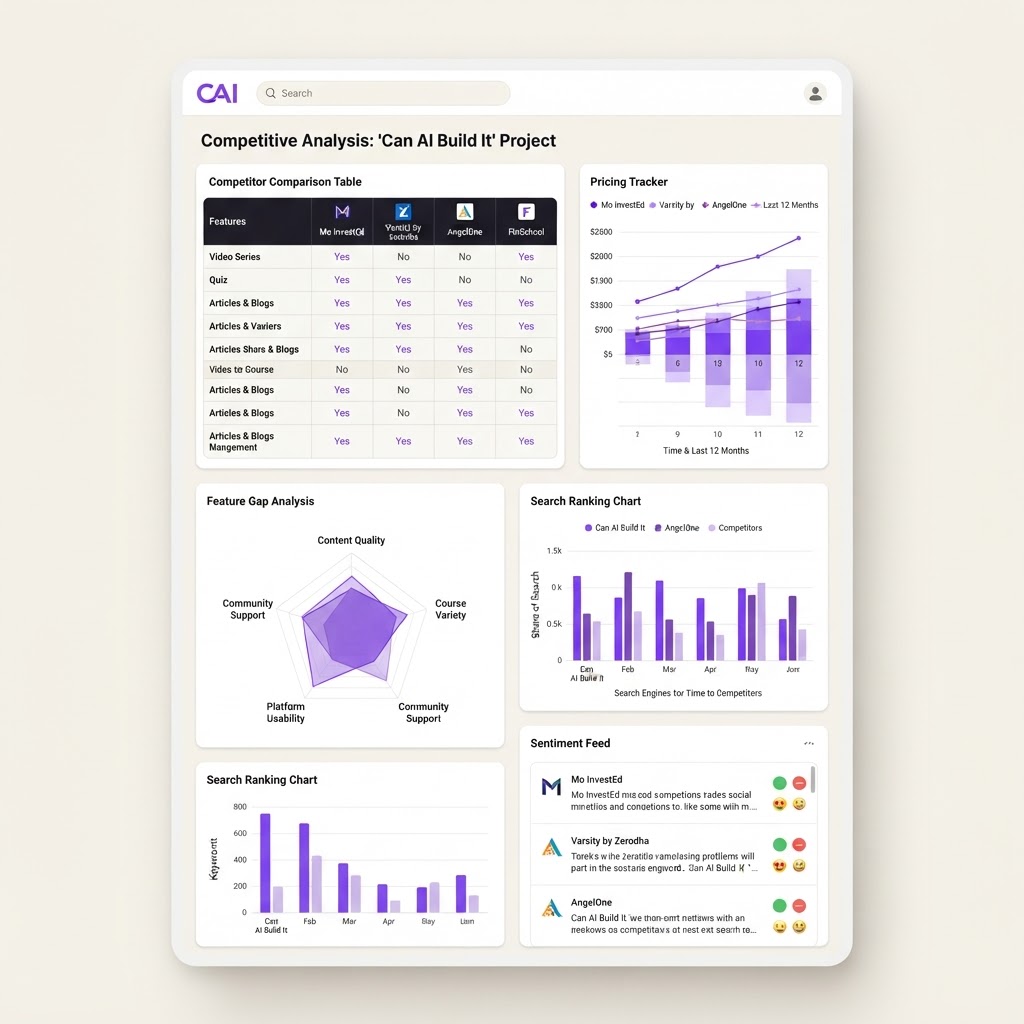 AI Competitor Analysis Tool