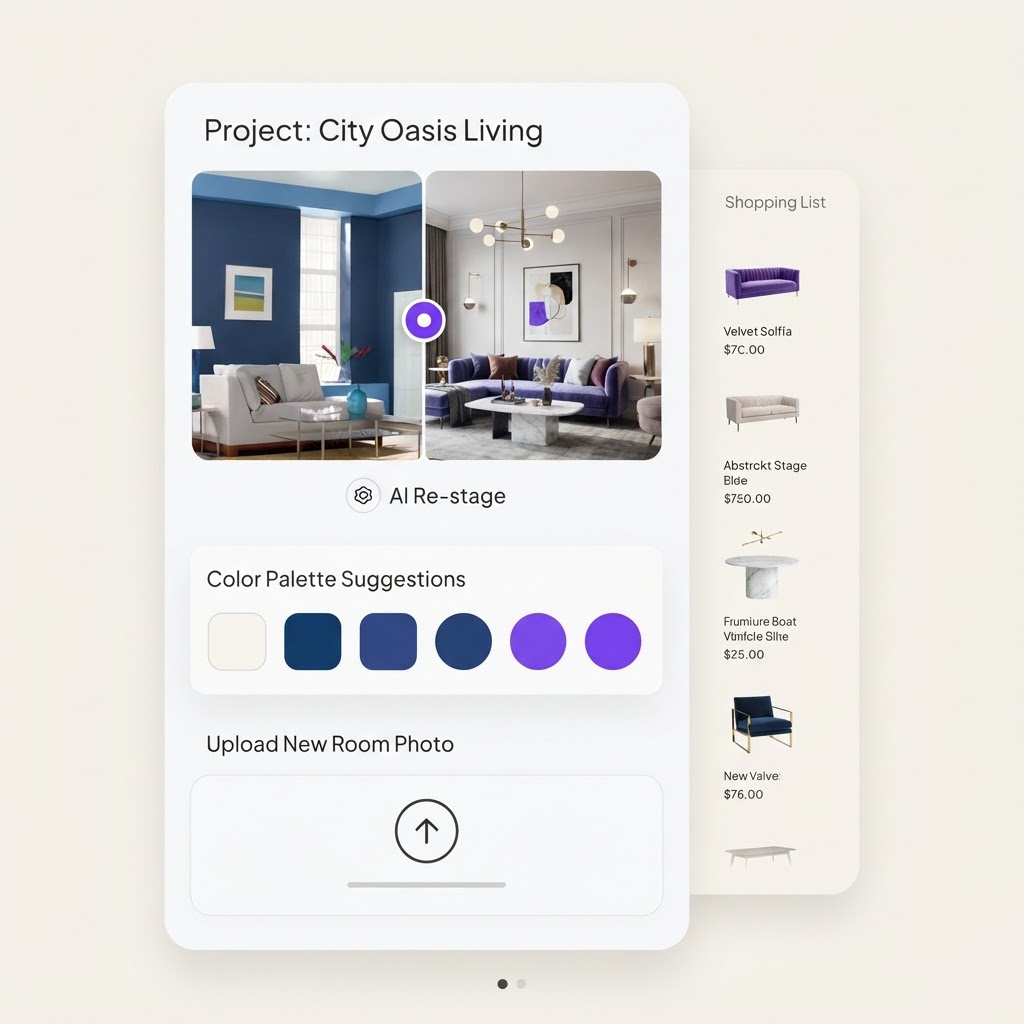 AI Interior Design Visualizer