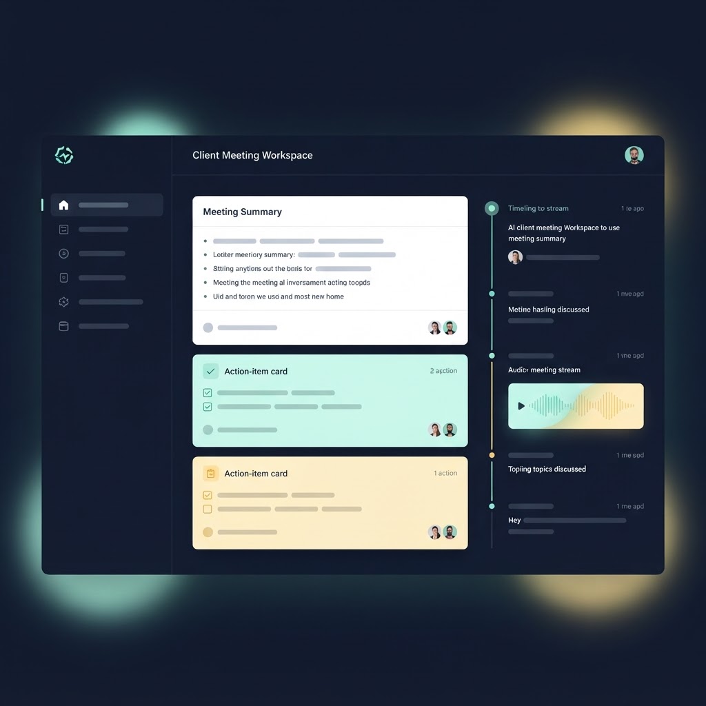 AI Client Meeting Notes Workspace