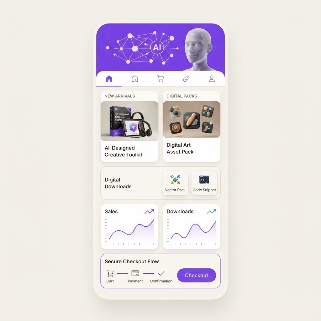AI Digital Product Store