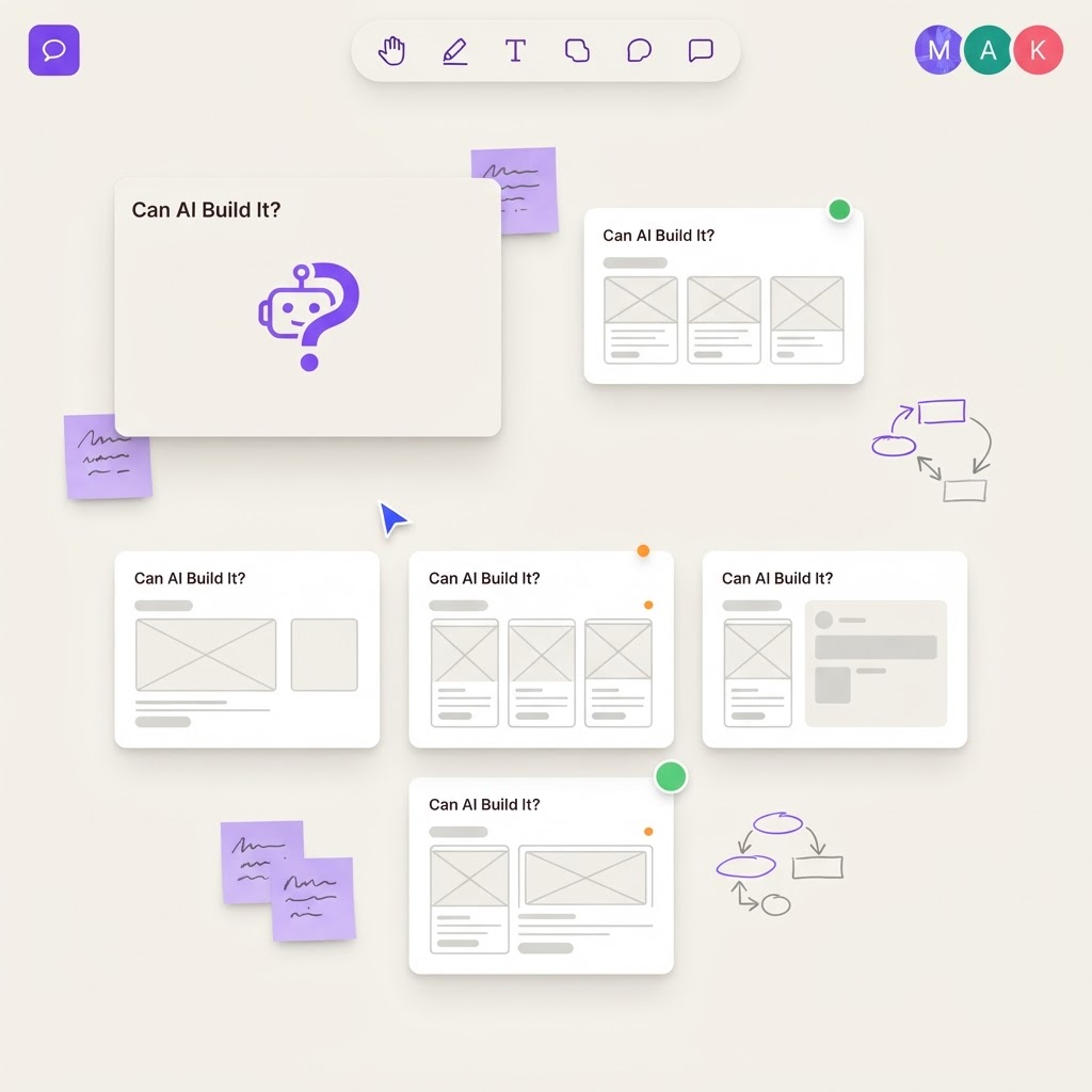 AI Whiteboard and Brainstorming Canvas