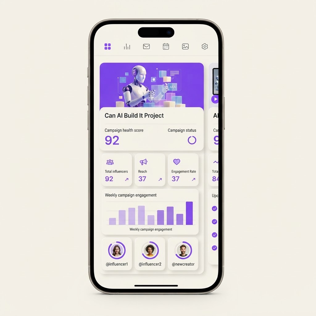 Yes, AI Can Build This: AI Influencer Campaign Manager