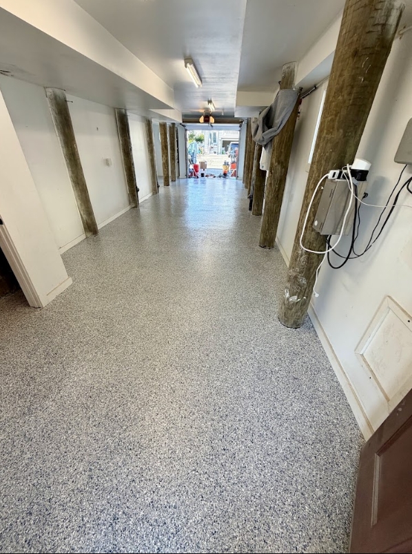 Flake Epoxy Flooring installation — project photo 1 in Bucks County, PA
