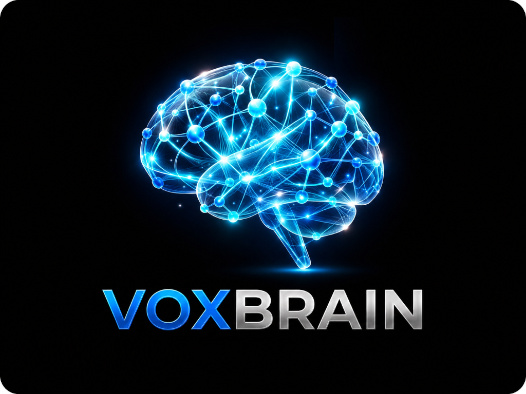 VoxBrain neural brain logo