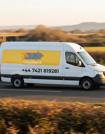 DJM Couriers large delivery van