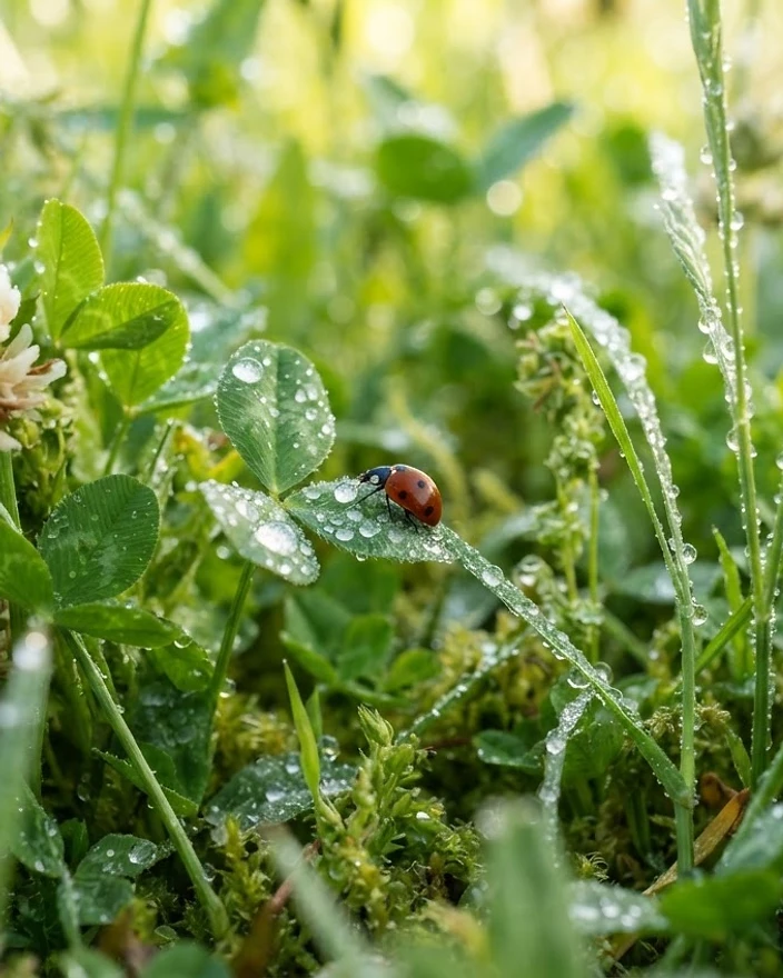 Chemical-free clover and diverse pasture at Parah Farms