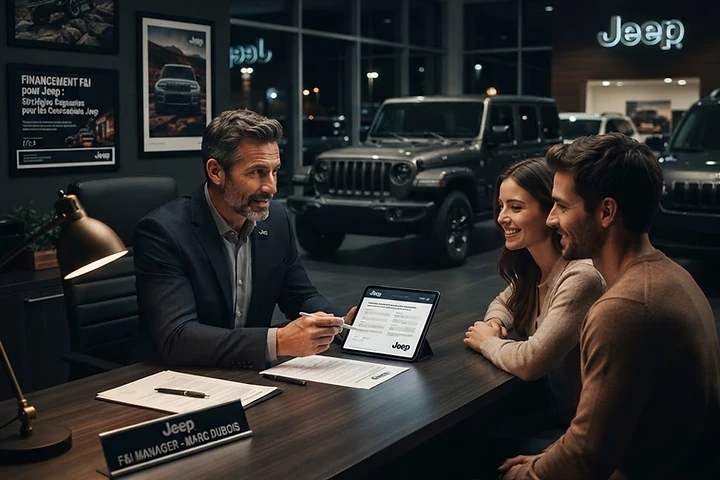 F&I pour Jeep : stratégies gagnantes pour les concessions Jeep