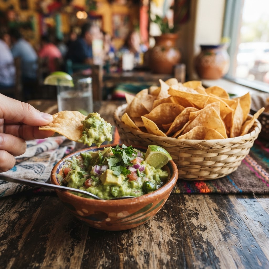 Chips & guac on us