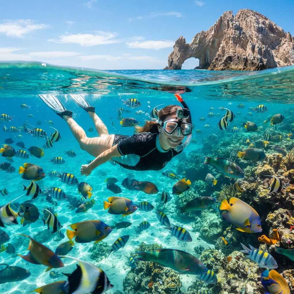 Sea lion snorkel