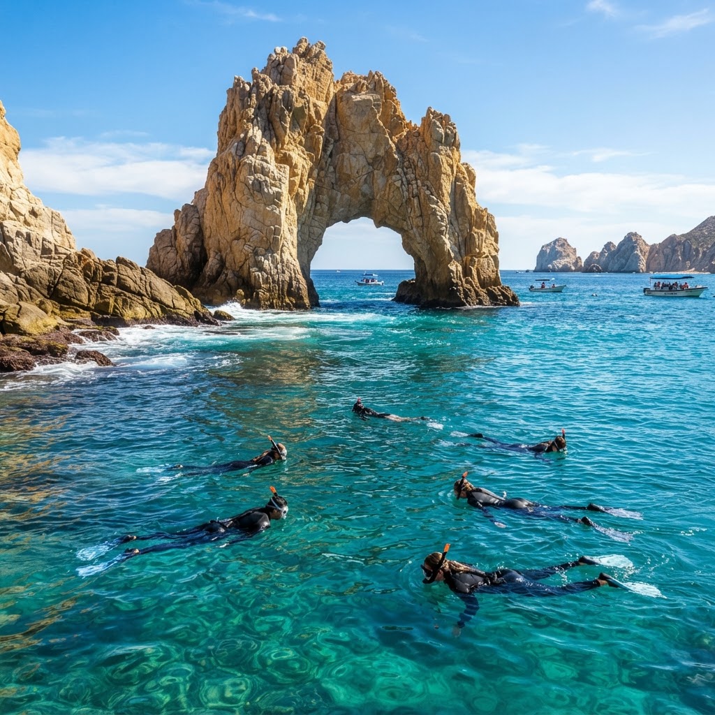 Snorkel arch tour