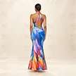 Halter Maxi Dress Back