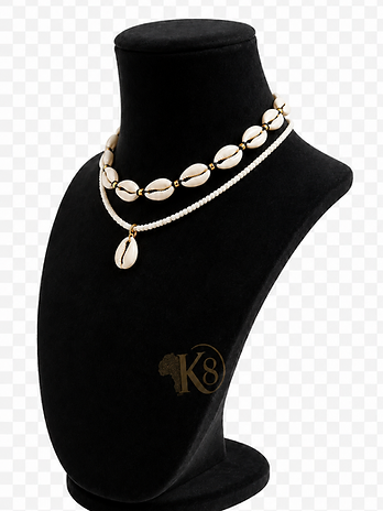 Cowrie Choker Set