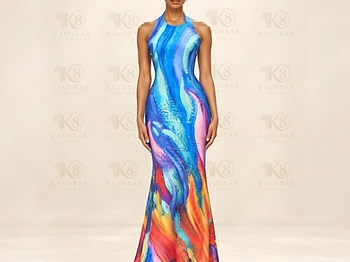 Halter Maxi Dress