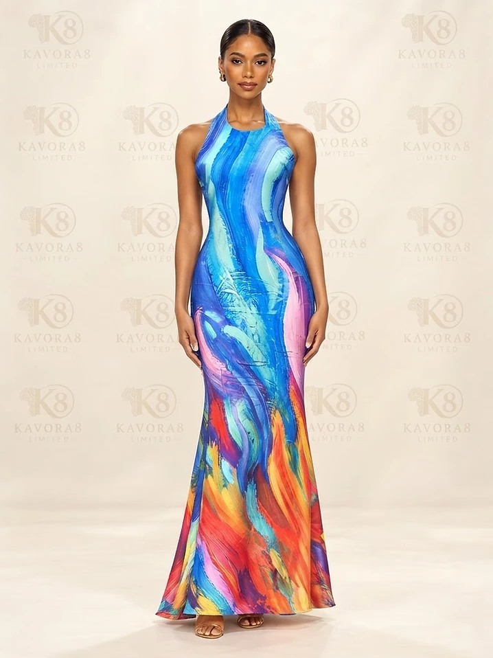 Halter Maxi Dress