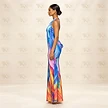 Halter Maxi Dress Side