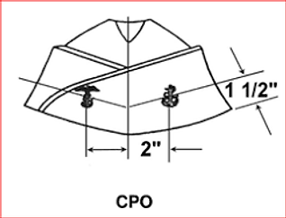 CPO cover insignia placement