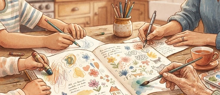 How to Start a Family Memory Book Everyone Can Add To