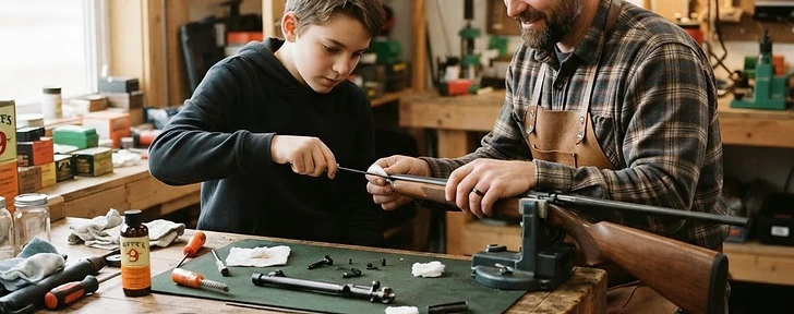 Teaching Young Hunters the Fundamentals of Ethical and Safe Firearm Cleaning