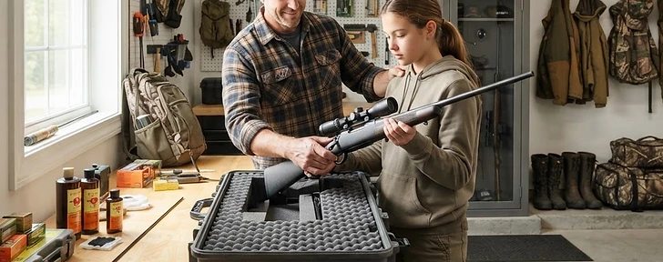 Teaching Youth Hunters Proper Firearm Storage and Transport Safety