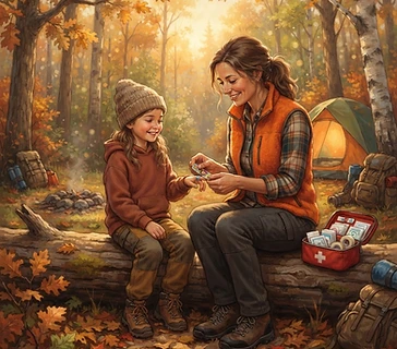 Little Camp Helper: First Aid Basics