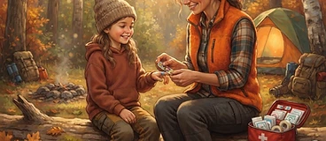 Little Camp Helper: First Aid Basics