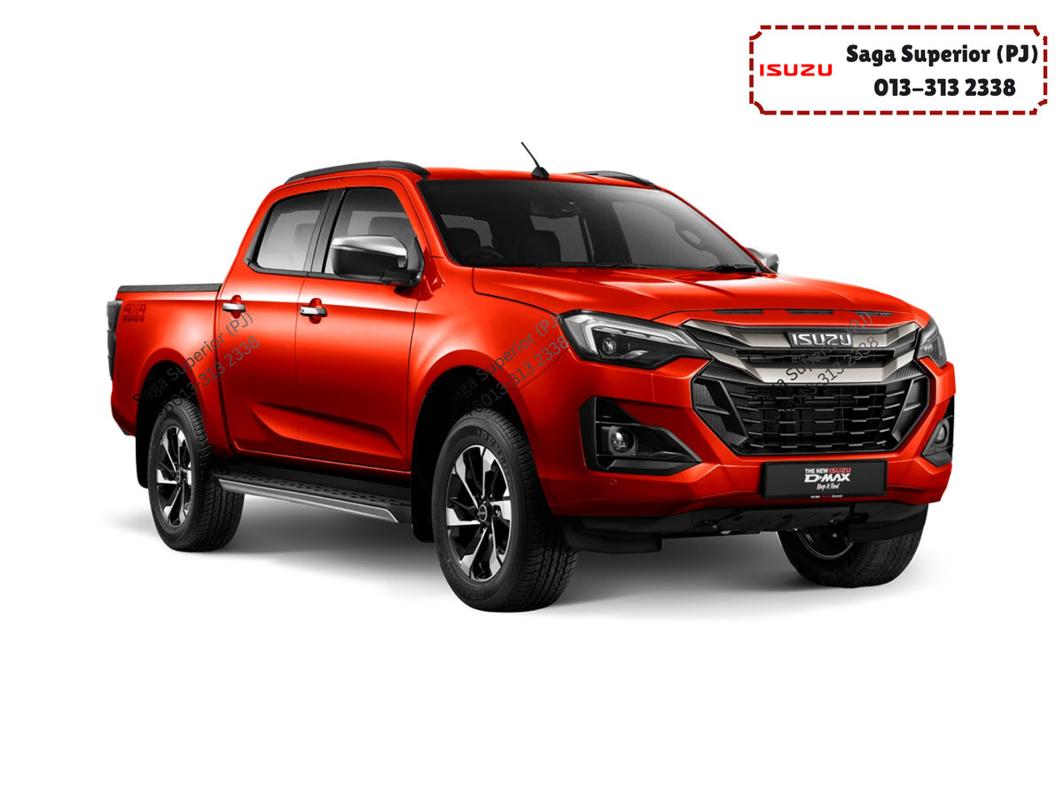 Isuzu D-Max Single Cab & Double Cab Pick-Up, 4x2 & 4x4, Manual & Auto – Saga Superior (PJ)