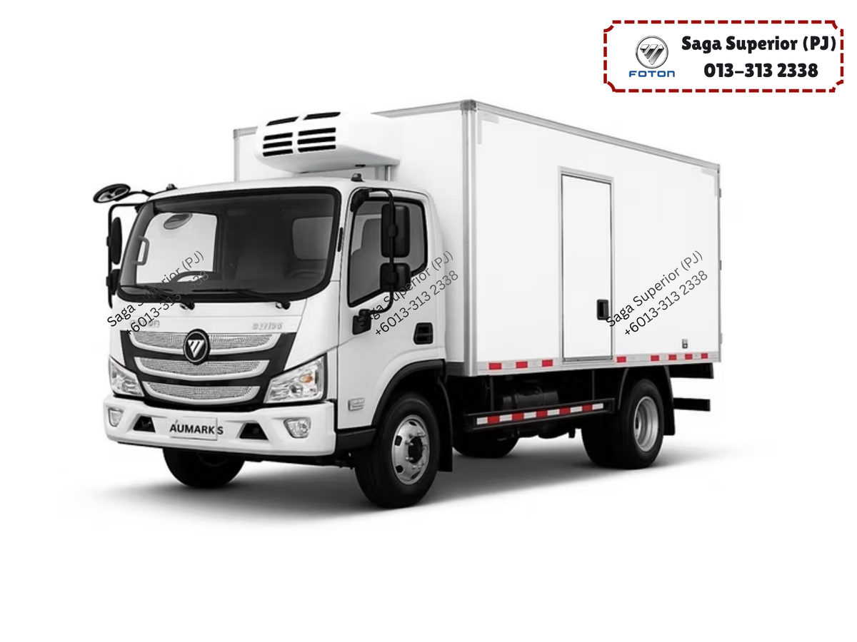 Foton Lorry Miler & Aumark S, Box, Wooden Cargo, Steel Cargo & Chiller/Freezer Body – Saga Superior (PJ)