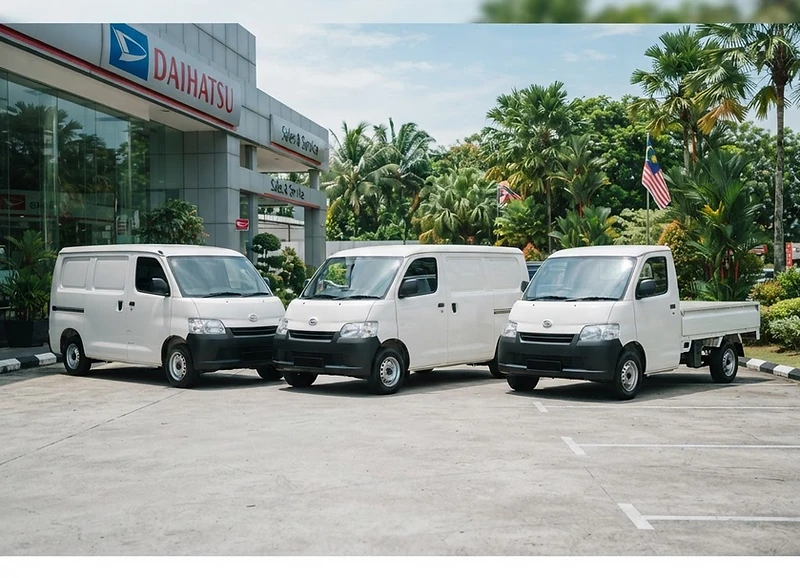 Daihatsu Gran Max commercial vans in Malaysia — Saga Superior PJ authorised Daihatsu van dealer