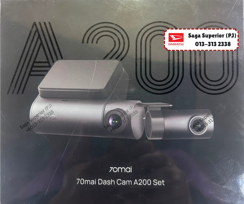 70Mai DashCam Recorder (Front & Rear)