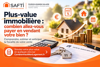 Plus-value immobilière : combien allez-vous payer en vendant votre bien ?