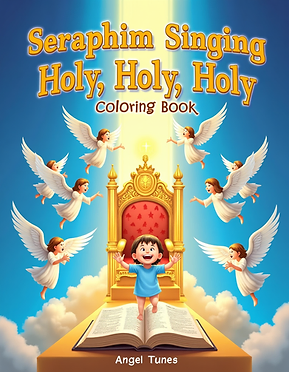 Seraphim Singing Holy, Holy, Holy Coloring Book 