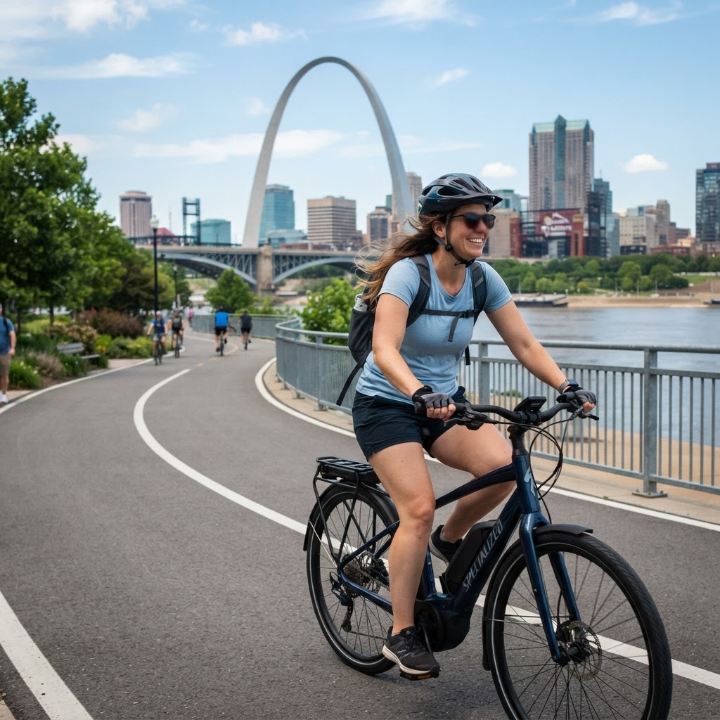 E-Bikes in St. Louis: Laws, Trails, and Where to Ride