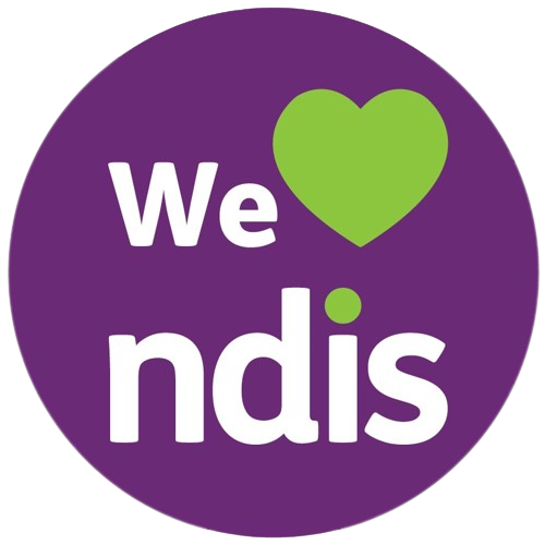 We love NDIS badge