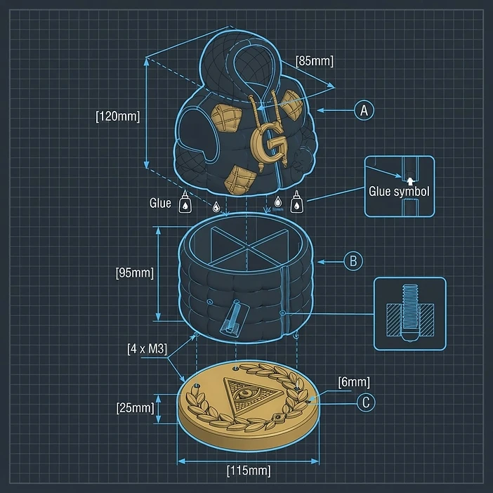 Assembly breakdown diagram