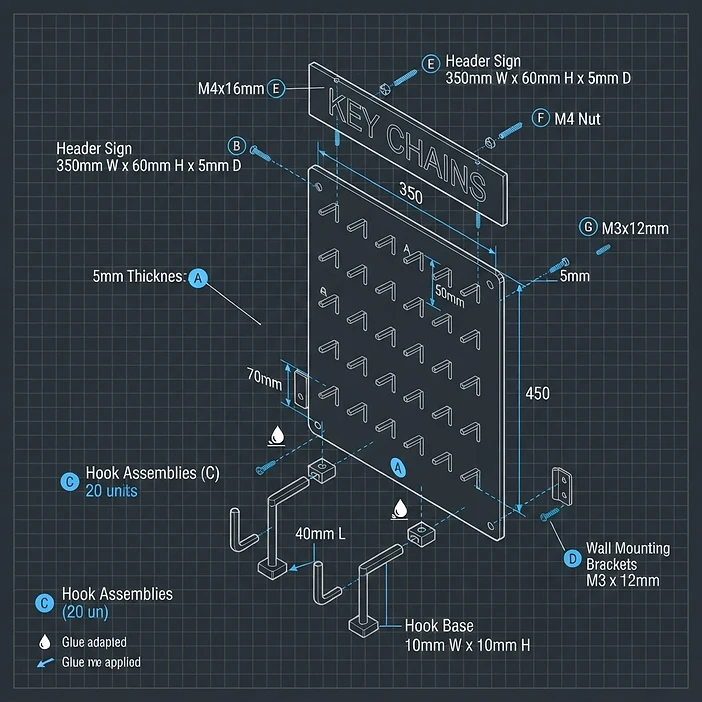 Assembly breakdown diagram
