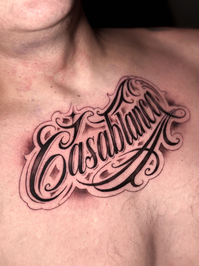Lettering chicano