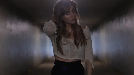 In the tunnel