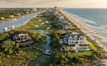 Oceanfront vs. Marshfront: Choosing the Right Myrtle Beach Waterfront