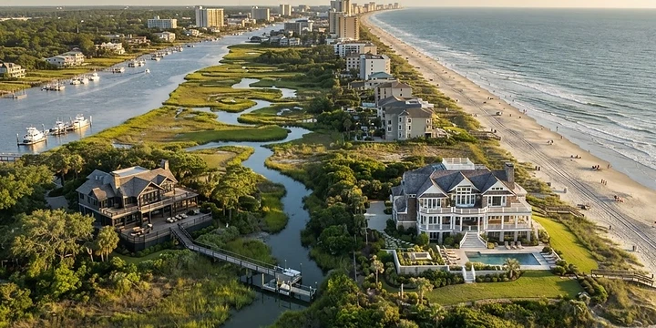 Oceanfront vs. Marshfront: Choosing the Right Myrtle Beach Waterfront
