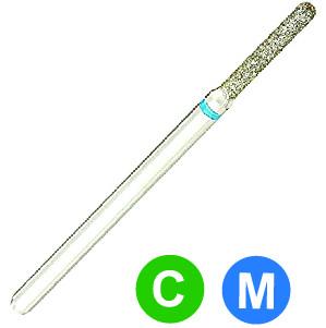 Standard parallel chamfer diamond bur on HP shank
