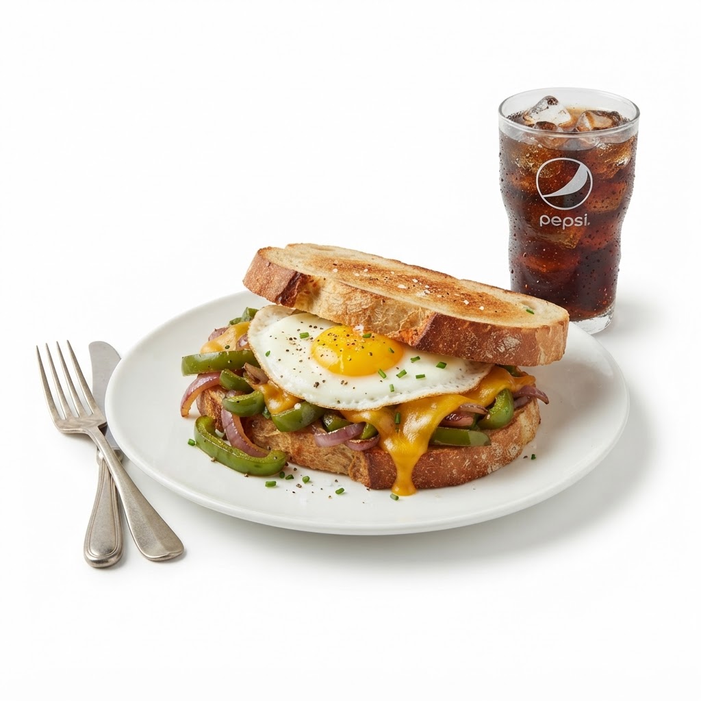 GREEN PEPPER, EGG & CHEESE