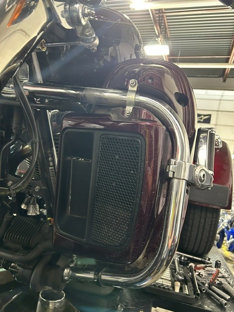 Gordy's Oil Cooler — Before