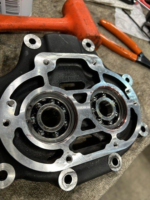 New Bearings Seated