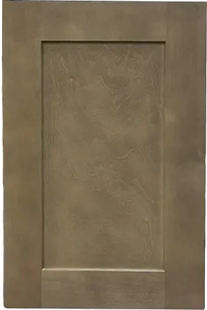 Barley cabinet door sample — Shaker stained