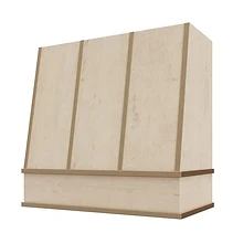 Angled with Strapping range hood