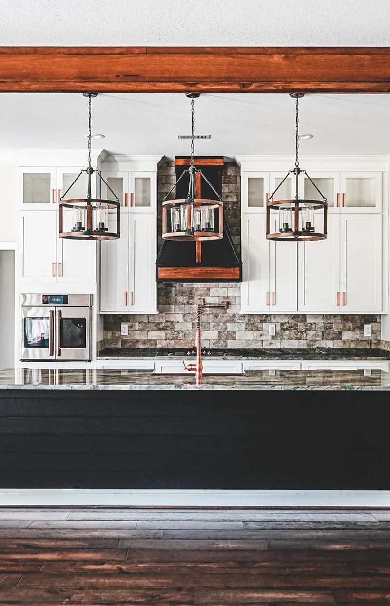 Completed EZCabinetry kitchen project in Hampton Roads