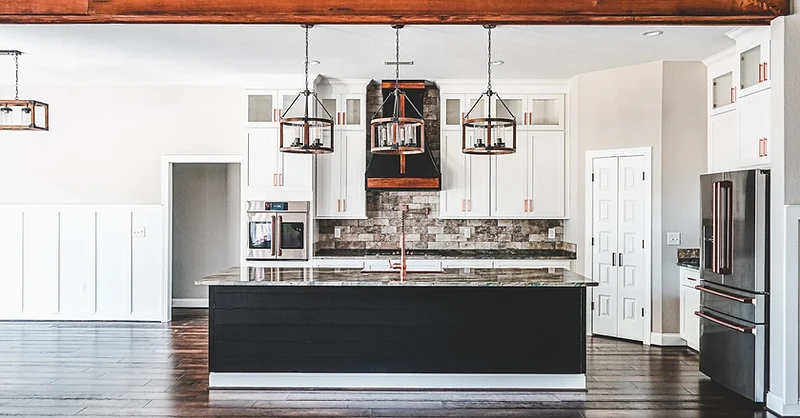 Completed EZCabinetry kitchen project