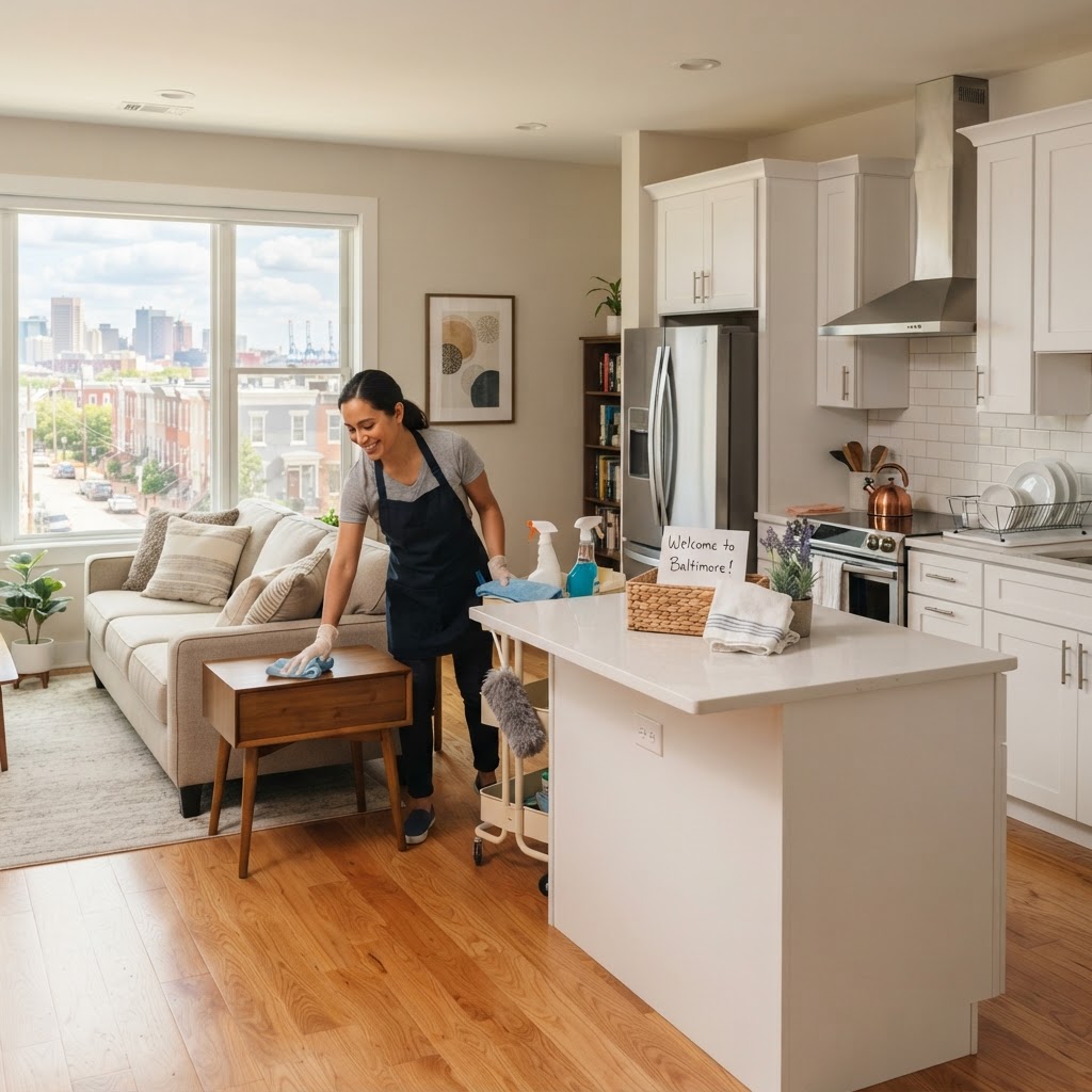 Airbnb Cleaning Baltimore: A Host's Guide to 5-Star Reviews